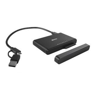 USB 3.2 Typ C auf M.2 NVMe & SATA SSD Docking & Clone Station