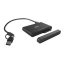 USB 3.2 Typ C auf M.2 NVMe & SATA SSD Docking &...