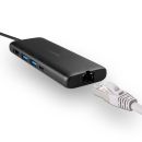DST-Mini, USB C Laptop Mini Dockingstation mit 4K Unterstützung & 100W Pass-Through-Laden