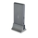 DST-Pro 5K XT, USB C Laptop Dockingstation mit 5K Unterstützung bei einem Display, 4K bei 3 Displays & 100W Pass-Through-Laden