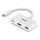 USB 3.2 Typ C auf HDMI Konverter mit USB Typ A Anschluss und Power Delivery