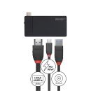 DST-Micro, USB C Laptop Micro Dockingstation mit 4K Unterstützung & 100W Pass-Through-Laden