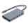 DST-Mini XT, USB C Laptop Mini Dockingstation mit 4K Unterstützung bzw. Full HD bei 2 Displays & 100W Pass-Through-Laden