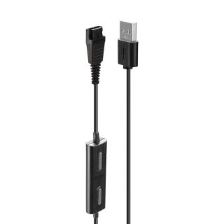 USB-Headset-Adapter Typ A auf Schnellkupplung (Jabra)