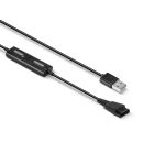 USB-Headset-Adapter Typ A auf Schnellkupplung (Jabra)