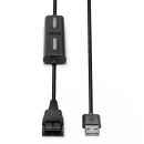 USB-Headset-Adapter Typ A auf Schnellkupplung (Jabra)