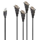 USB auf 4 Port Seriell Konverter