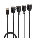 USB auf 4 Port Seriell Konverter
