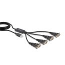 USB auf 4 Port Seriell Konverter