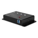 4 Port USB 3.0 Metall Hub