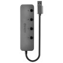 4 Port USB 3.0 Hub mit Ein-/Ausschaltern