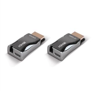 300m Fibre Optic HDMI 4K60 Dongle Extender