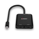 Mini DisplayPort auf 2 Port HDMI MST Hub