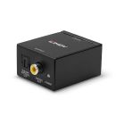 AD-Wandler, RCA  an TosLink (optisch) & koaxial