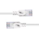 5m Cat.6A U/UTP Ultra Slim Netzwerkkabel, grau
