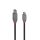 1m USB 3.2 Typ C an B Kabel, 5Gbit/s, Anthra Line