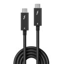 2m Thunderbolt 4 Kabel, 40Gbit/s, 100W PD, Aktiv