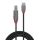 2m USB 2.0 Typ C an B Kabel, Anthra Line
