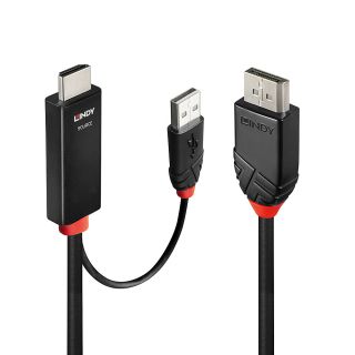 2m HDMI an DisplayPort Adapterkabel