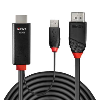 2m HDMI auf DisplayPort 4K60Hz Adapterkabel