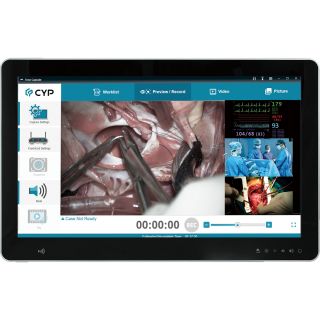 21.5" Medical Panel PC with Audiovisual Module Cards Expansion - Cypress MED-PPS-2138