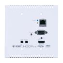 HDMI over Cat.5e/6/7 Wall-Plate Extender with LAN/...