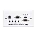 HDMI/VGA over IP Transmitter with USB/KVM Wall Plate...