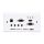 HDMI/VGA over IP Transmitter with USB/KVM Wall Plate Extender - Cypress CH-U331TXWPEU