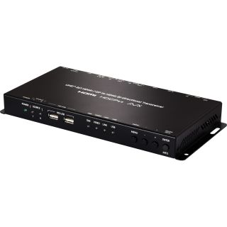UHD+ 2x1 HDMI/DP to HDMI Bi-directional AV over IP Transceiver W/HID USB (4K@60 444 up to 30KM) - Cypress VEX-X5101TR-B1F  (Limited)