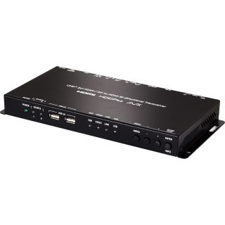 UHD+ 2x1 HDMI/DP to HDMI Bi-directional AV over IP Transceiver W/USB 2.0 HUB (4K@60 444 up to 100M) - Cypress VEX-X5102TR-B1C  (Limited)