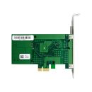 InLine® Gigabit Netzwerkkarte, 1x RJ45 1 Gb/s, PCIe x1, PoE+