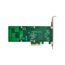 InLine® Dual Gigabit Netzwerkkarte, 2x RJ45 1 Gb/s, PCIe x4, PoE+