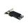 InLine® Dual Gigabit Netzwerkkarte, 2x RJ45 1 Gb/s, PCIe x4, PoE+