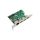 InLine® Combokarte Gigabit Netzwerk und USB 3.2 Gen.1, 1x RJ45, 3x USB-A
