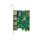 InLine® Combokarte Gigabit Netzwerk und USB 3.2 Gen.1, 1x RJ45, 3x USB-A