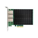 InLine® 6-fach Gigabit Netzwerkkarte, 6x RJ45 1 Gb/s, PCIe x4