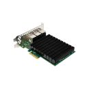 InLine® 6-fach Gigabit Netzwerkkarte, 6x RJ45 1 Gb/s, PCIe x4