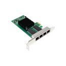 InLine® Quad Gigabit Netzwerkkarte, 4x RJ45 1 Gb/s,...