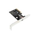 InLine® Schnittstellenkarte, PCIe x4, 1x USB-C...