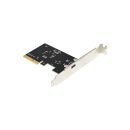 InLine® Schnittstellenkarte, PCIe x4, 1x USB-C Buchse, USB 3.2 Gen.2x2