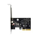 InLine® Schnittstellenkarte, PCIe x4, 1x USB-C Buchse, USB 3.2 Gen.2x2