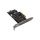 InLine® PCIe Karte zu 2x intern NVMe M.2 Key M – Bifurcation, PCIe x8