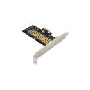 InLine® PCI Express Karte zu 1x intern NVMe M.2 Key...