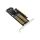 InLine® PCIe Karte x16 zu 2x M.2, 1x mSATA