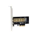 InLine® PCIe Karte zu 1x intern NVMe M.2 Key M, PCIe x4