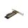 InLine® PCIe Karte zu 1x intern NVMe M.2 Key M, PCIe x4
