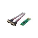 InLine® Schnittstellenkarte M.2 zu 2x seriell 9pol Stecker