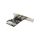 InLine® PCIe Karte, 3x+1x USB 3.2 Gen.1, Molex kompatibler 4-Pin Stromanschluss