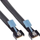 InLine® MCIO Kabel, MCIO x4 Stecker zu MCIO x4...