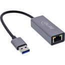 InLine® USB 3.2 Netzwerkadapter Kabel, USB-A zu RJ45...